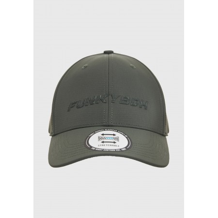 Funky Buddha Ανδρικό Καπέλο Snapback Χακί