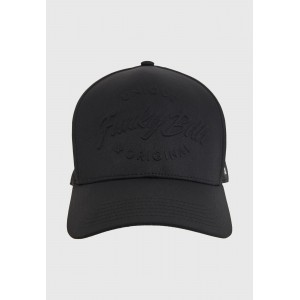 Funky Buddha 3D Logo Καπέλο Velcro (FBM011-076-10-BLACK)