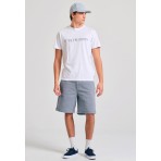 Funky Buddha Ανδρική Βερμούδα Τζιν Ραφ