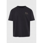 Funky Buddha Ανδρικό Κοντομάνικο T-Shirt Ανθρακί