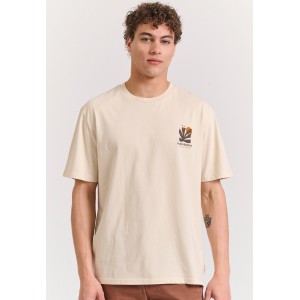 Funky Buddha Relaxed T-Shirt Ανδρικό (FBM011-087-04-CHALK)