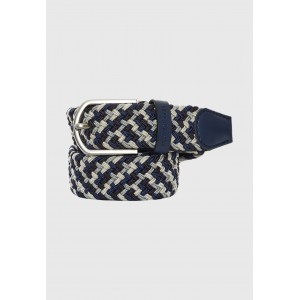 Funky Buddha Ζώνη Casual (FBM011-092-10-NAVY)