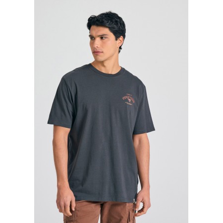 Funky Buddha Ανδρικό Κοντομάνικο T-Shirt Ανθρακί