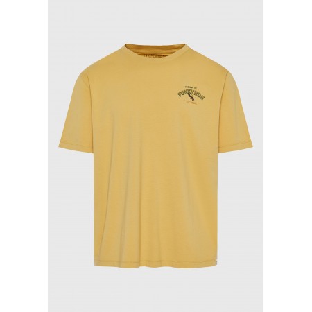 Funky Buddha Ανδρικό Κοντομάνικο T-Shirt Κάμελ