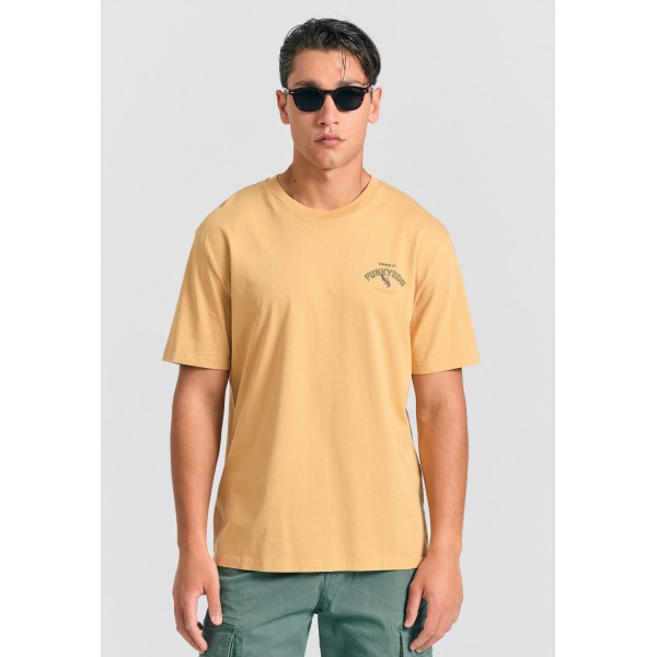 Funky Buddha Tropical T-Shirt Ανδρικό (FBM011-099-04-TAN)