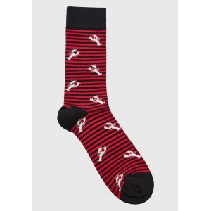 Funky Buddha Kάλτσες Ψηλές 1 Ζευγάρι (FBM011-301-10-RED)