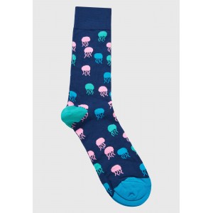 Funky Buddha Ανδρικές Κάλτσες 1 Ζευγάρι (FBM011-306-10-BLUE)