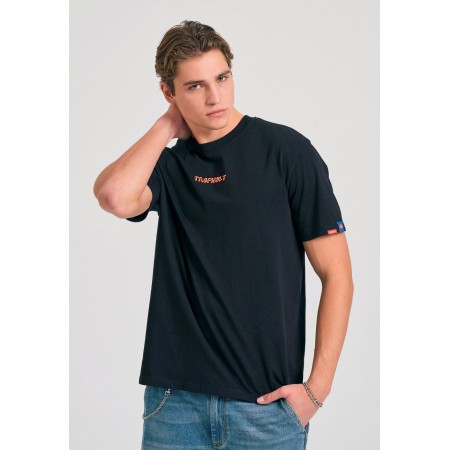 Funky Buddha Ανδρικό Κοντομάνικο T-Shirt Μαύρο