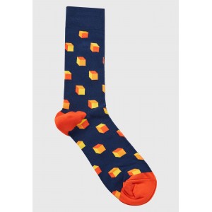 Funky Buddha Ανδρικές Κάλτσες 1 Ζευγάρι (FBM011-309-10-NAVY)