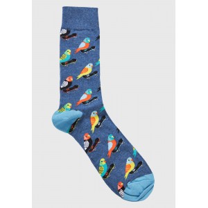 Funky Buddha Ανδρικές Κάλτσες 1 Ζευγάρι (FBM011-318-10-BLUE)