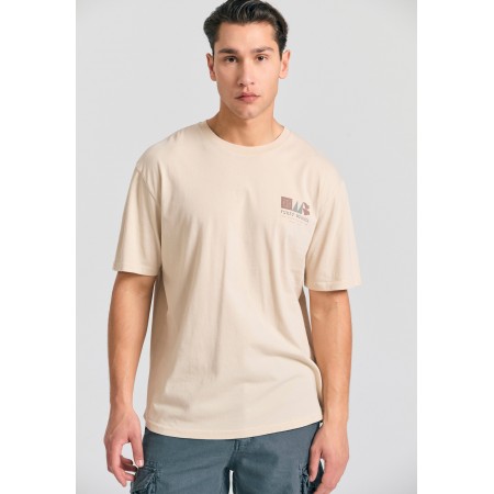 Funky Buddha Ανδρικό Κοντομάνικο T-Shirt Ζαχαρί