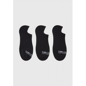 Funky Buddha Ανδρικές Κάλτσες 3 Ζευγάρια (FBM011-330-10-BLACK)