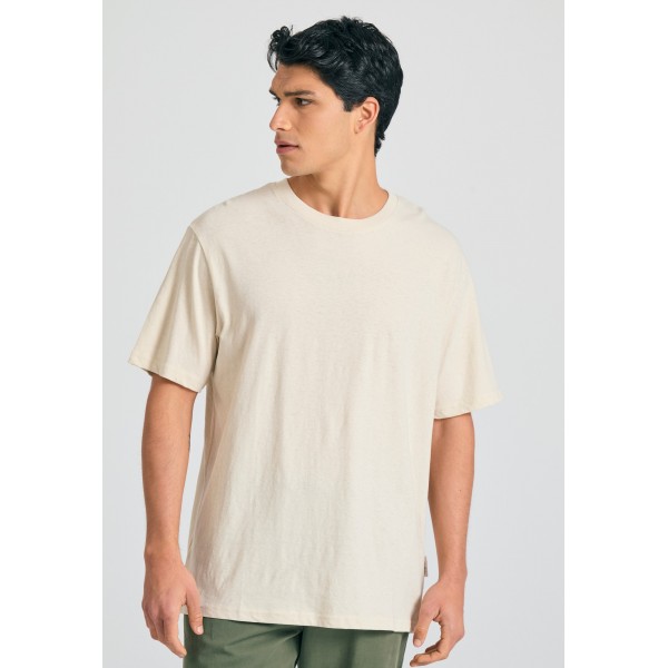 Funky Buddha Ανδρική Μπλούζα Κοντό Μανίκι Basic (FBM011-347-04-SUGAR)