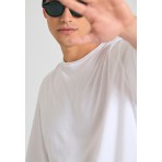 Funky Buddha Ανδρικό Κοντομάνικο T-Shirt Λευκό