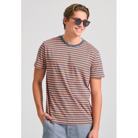 Funky Buddha Yarn Dyed T-Shirt Ανδρικό 