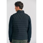 Funky Buddha Ανδρικό Γιλέκο (FBM012-001-01-BLACK)