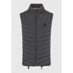 Funky Buddha Ανδρικό Γιλέκο (FBM012-001-01-DK-GREY)