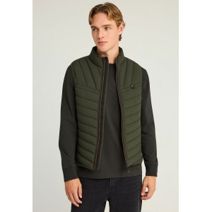 Funky Buddha Καπιτονέ Μπουφάν Αμάνικο Ανδρικό (FBM012-001-01-FOREST-NIGHT)