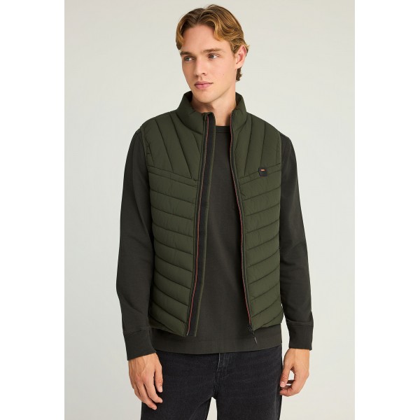 Funky Buddha Καπιτονέ Μπουφάν Αμάνικο Ανδρικό (FBM012-001-01-FOREST-NIGHT)