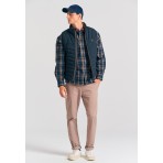 Funky Buddha Ανδρικό Γιλέκο (FBM012-001-01-NAVY)