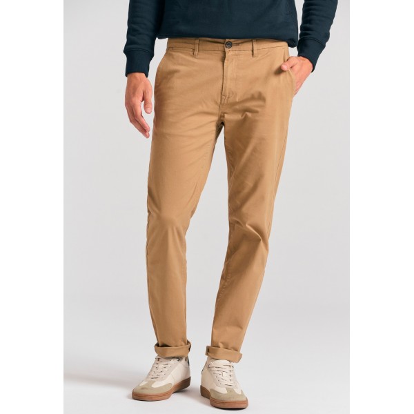 Funky Buddha Ανδρικό Παντελόνι Chino (FBM012-001-02-CAMEL)