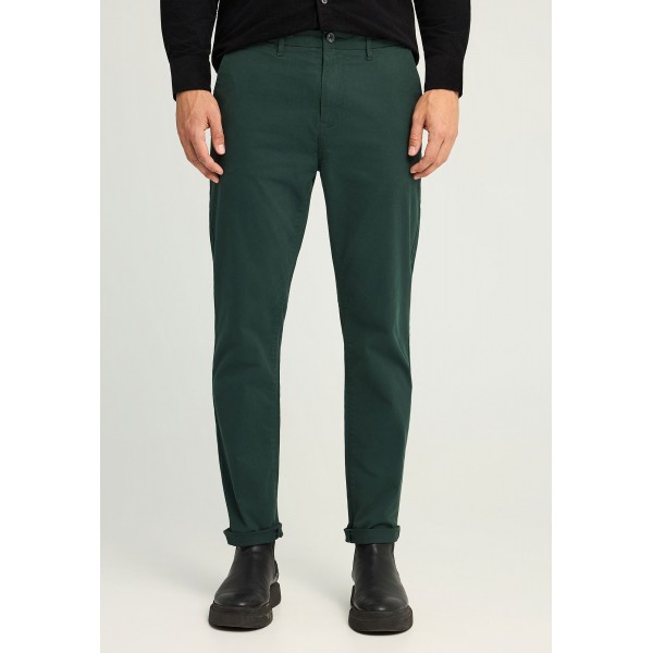 Funky Buddha The Essentials Παντελόνι Chino Ανδρικό (FBM012-001-02-PINE-GREEN)