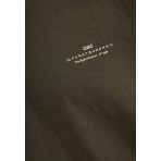 Funky Buddha Ανδρική Μπλούζα Με Κοντό Μανίκι Basic (FBM012-001-04-DUSTY-OLIVE)
