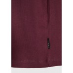 Funky Buddha Ανδρική Μπλούζα Με Κοντό Μανίκι Basic (FBM012-001-04-MERLOT)