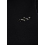 Funky Buddha Ανδρική Ζακέτα Με Κουκούλα Μαύρη