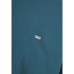 Funky Buddha Ανδρική Μακρυμάνικη Μπλούζα Πετρόλ