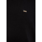 Funky Buddha Ανδρικό Πλεκτό Με Λαιμόκοψη (FBM012-001-09-BLACK)