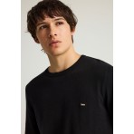 Funky Buddha The Essentials Ανδρικό Πουλόβερ Μαύρο