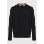 Funky Buddha The Essentials Ανδρικό Πουλόβερ Μαύρο