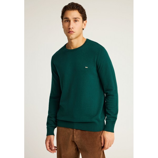 Funky Buddha The Essentials Πουλόβερ Ανδρικό (FBM012-001-09-DARK-SEA-MEL)