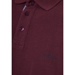 Funky Buddha Ανδρική Μπλούζα Πόλο Με Μακρύ Μανίκι (FBM012-001-11-MERLOT)