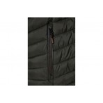 Funky Buddha Μπουφάν Puffer Ανδρικό (FBM012-002-01-FOREST-NIGHT)