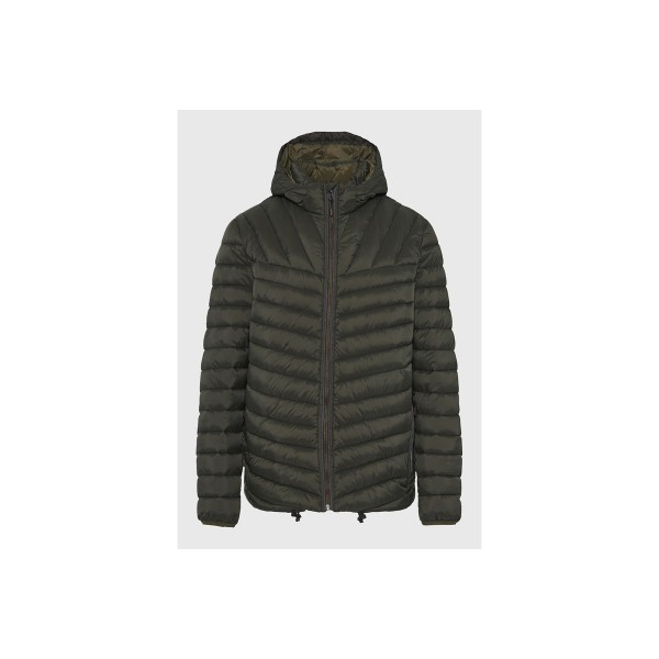 Funky Buddha Μπουφάν Puffer Ανδρικό (FBM012-002-01-FOREST-NIGHT)