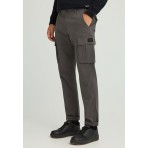 Funky Buddha Ανδρικό Παντελόνι Cargo Γκρι Σκούρο