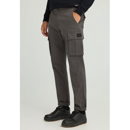 Funky Buddha Ανδρικό Παντελόνι Cargo Γκρι Σκούρο