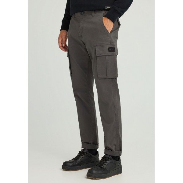 Funky Buddha Ανδρικό Παντελόνι Cargo (FBM012-002-02-DK-GREY)