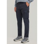 Funky Buddha The Essentials Παντελόνι Cargo Ανδρικό (FBM012-002-02-NAVY)