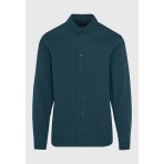 Funky Buddha Ανδρικό Μακρυμάνικο Πουκάμισο Oxford