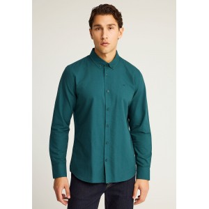 Funky Buddha The Essentials Oxford Πουκάμισο Μακρυμάνικο Ανδρικό (FBM012-002-05-DK-SEA)
