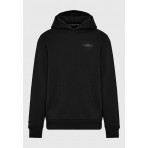 Funky Buddha Ανδρικό Φούτερ Με Κουκούλα (FBM012-002-06-BLACK)