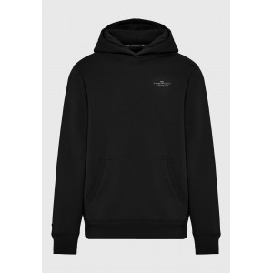 Funky Buddha Ανδρικό Φούτερ Με Κουκούλα (FBM012-002-06-BLACK)