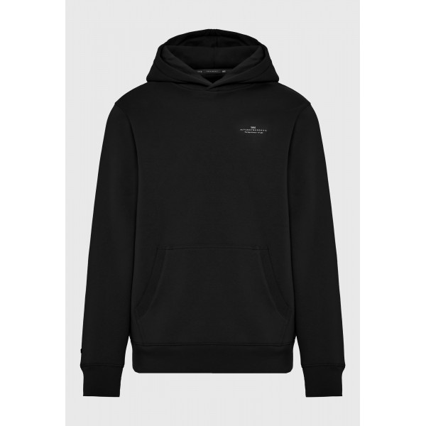 Funky Buddha Ανδρικό Φούτερ Με Κουκούλα (FBM012-002-06-BLACK)