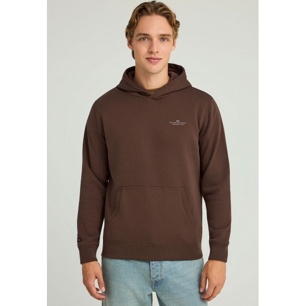 Funky Buddha Ανδρικό Φούτερ Με Κουκούλα (FBM012-002-06-ESPRESSO)