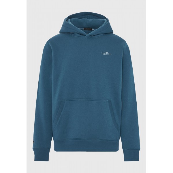 Funky Buddha Ανδρικό Φούτερ Με Κουκούλα (FBM012-002-06-INDIAN-TEAL)