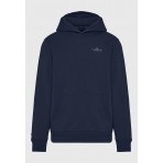 Funky Buddha Ανδρικό Φούτερ με Κουκούλα Μπλε Σκούρο