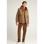 Funky Buddha Ανδρικό Αμάνικο Μπουφάν Γιλέκο με Κουκούλα